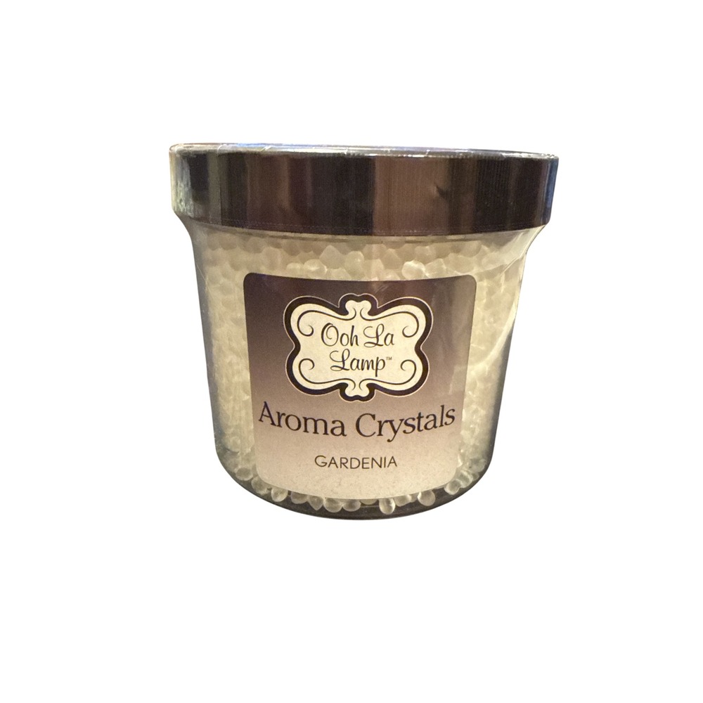 Ooh La Lamp Aroma Crystals Gardenia 12oz White Home Fragrance Beads